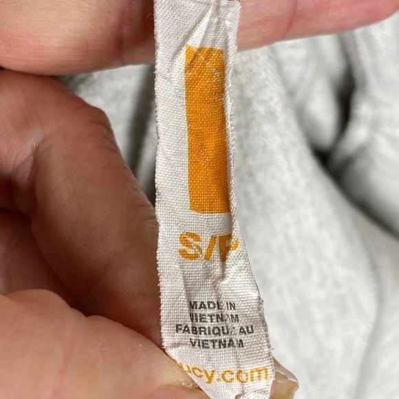 Lucy Gray Cowl Neck Hoodie in Heathered Gray Size Small - Picture 4 of 7